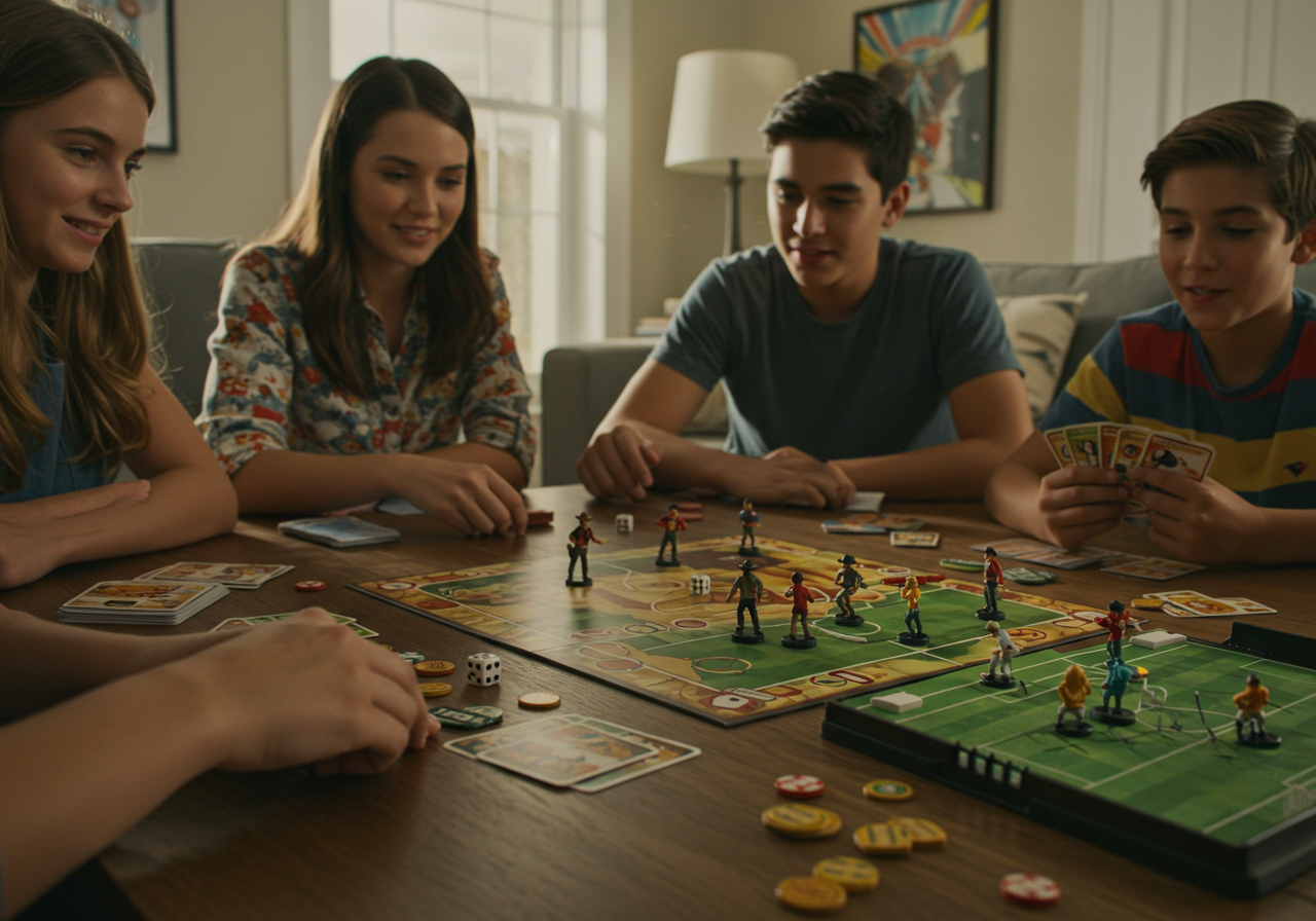 Jugadores disfrutando de una partida intensa